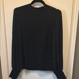 Chic Black Women's Blouse CeCe medium